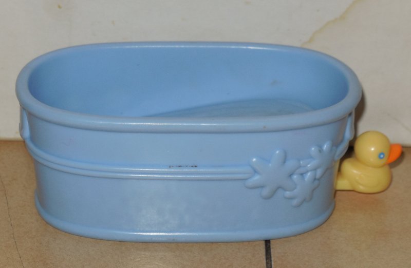 Image 0 of Littlest Pet Shop Blue BATH TUB Playset Accessory LPS Toy