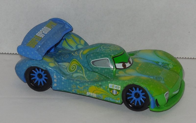 Image 0 of Disney Cars 2 Carla Veloso 3 PVC Figure Cake Topper