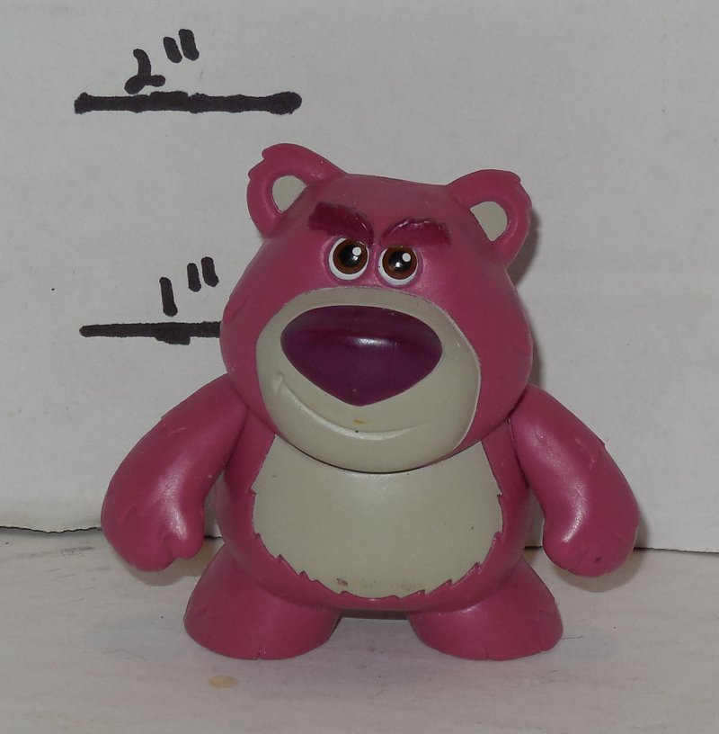 Image 0 of Disney Store Toy Story 3 Lotso Teddy Bear PVC Figure Cake Topper