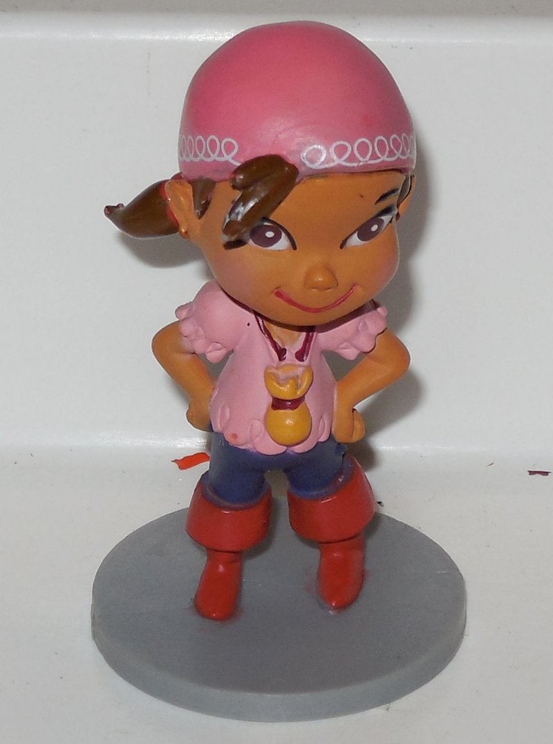 Image 0 of Disney Jake and the Neverland Pirates Izzy PVC Figure Cake Topper