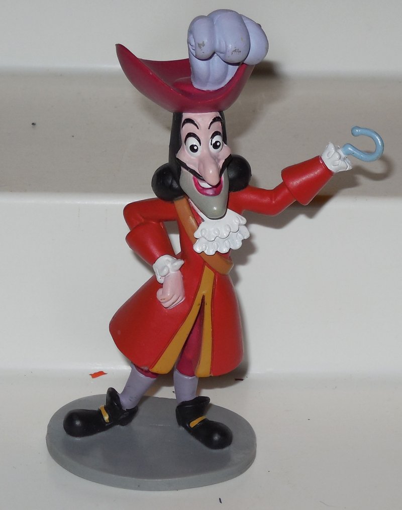 Image 0 of Disney Jake and the Neverland Pirates Hook PVC Figure Cake Topper