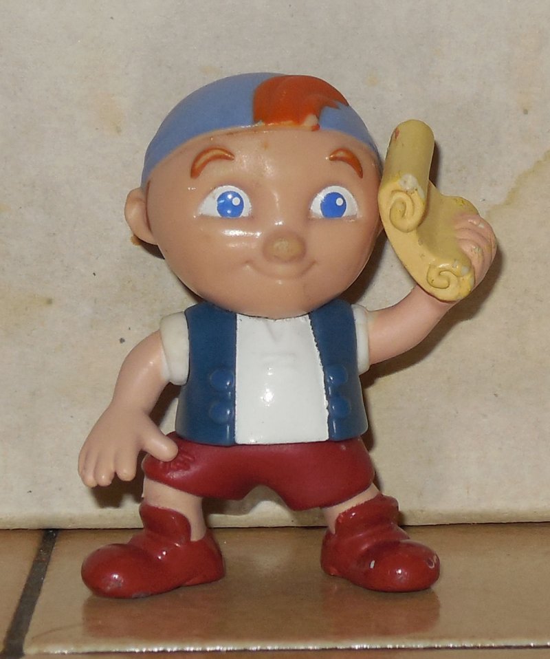 Image 0 of Disney Jake and the Neverland Pirates Cubby PVC Figure Cake Topper Fisher Price