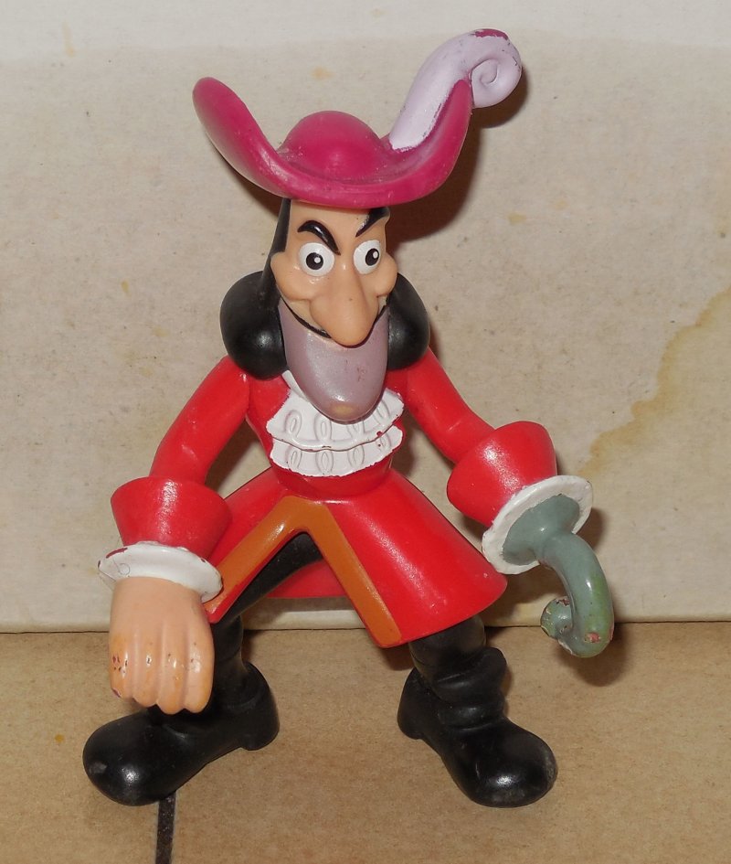 Image 0 of Disney Jake and the Neverland Pirates Hook PVC Figure Cake Topper Fisher Price
