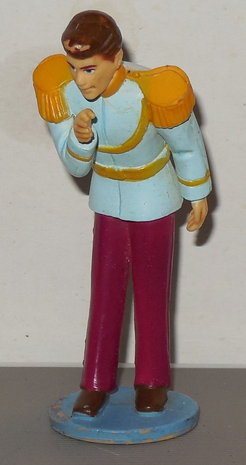 Image 0 of Disney Cinderella Prince Charming PVC Figure VHTF Vintage