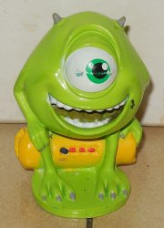 Disney Monsters Inc. mike wazowski PVC Figure VHTF Vintage