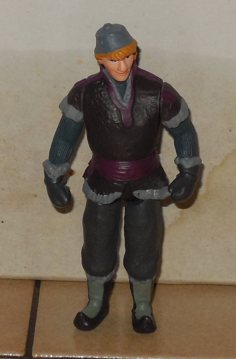 Image 0 of Disney Frozen PVC Toy Mountain Iceman Kristoff 4 Figure Cake Topper