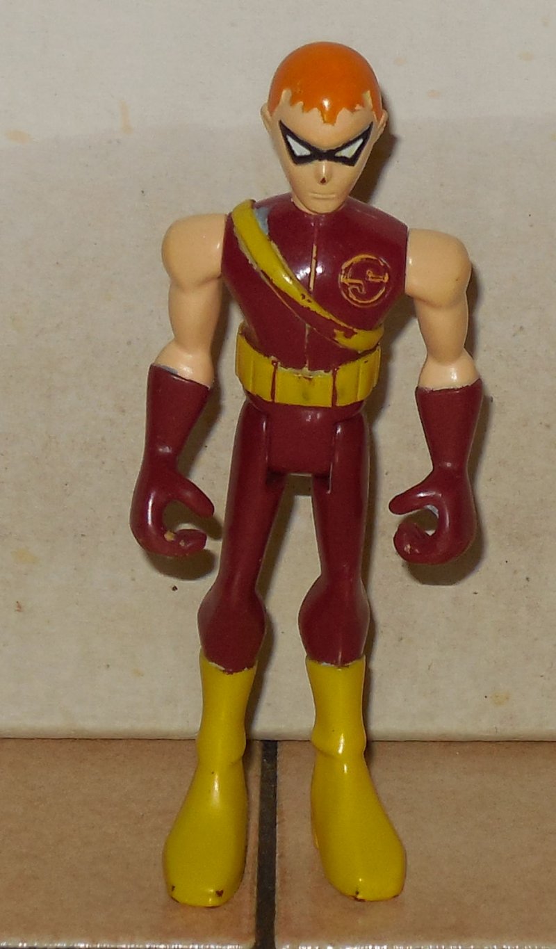 Image 0 of Bandai DC Comics Teen Titans The Animated Series Speedy Figure Cake Topper