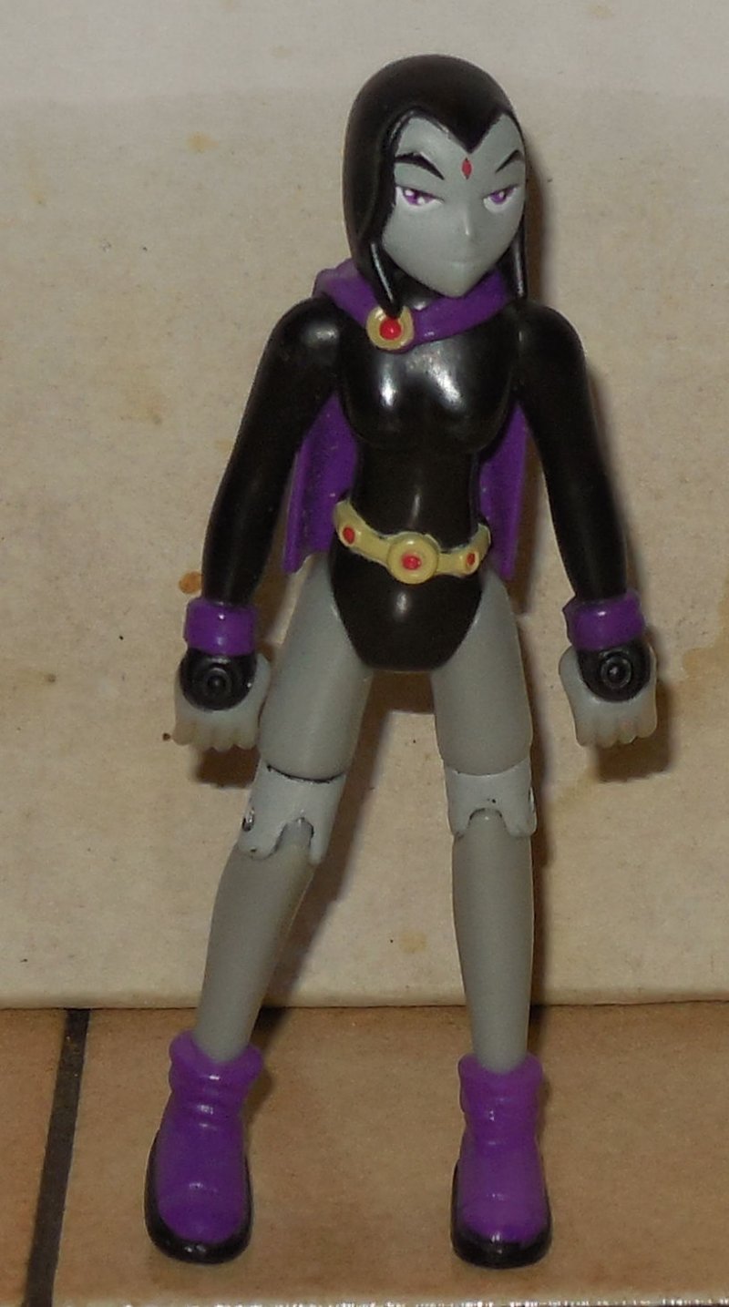 Image 0 of bandai DC Comics Teen Titans The Animated Series Raven Figure Cake Topper VHTF