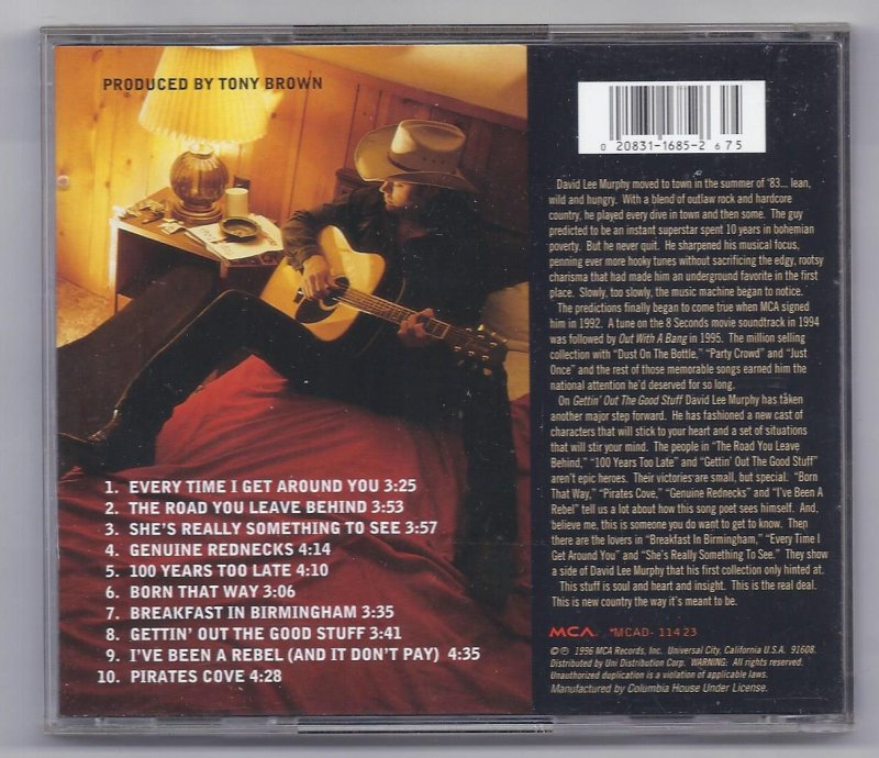 Image 1 of David Lee Murphy Gettin Out The Good Stuff music CD