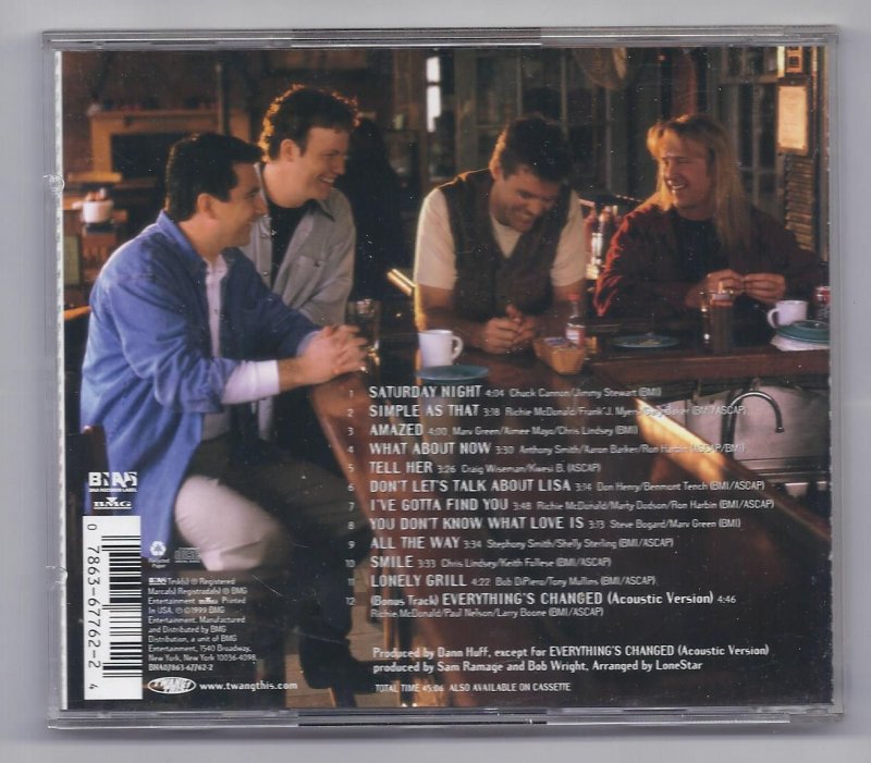 Image 1 of Lone Star Lonely Grill music CD