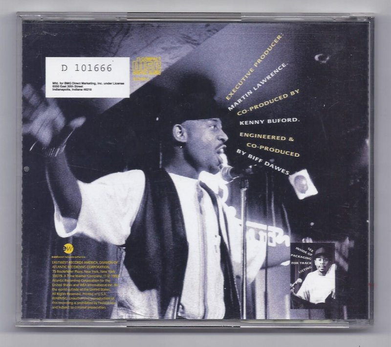 Image 1 of Martin Lawrence Live Talkin Shit Stand Up Comedy CD