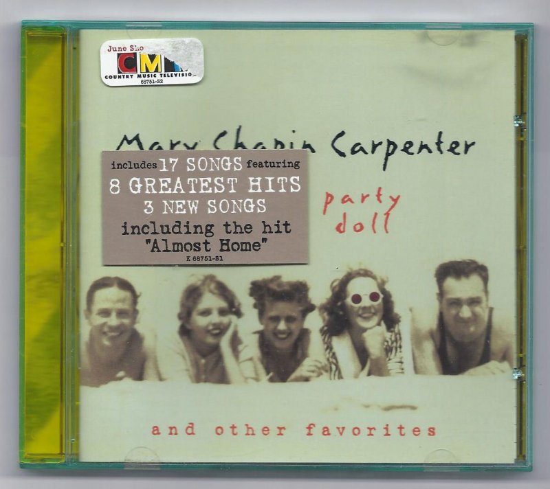 Image 0 of Mary Chapin Carpenter Party Doll and Other Favorites Music CD