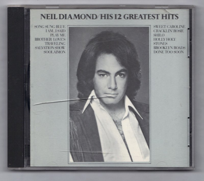 Image 0 of Neil Diamond His 12 Greatest hits Music CD