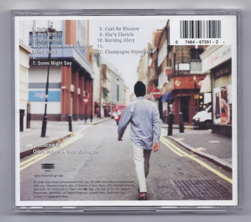 Image 1 of Oasis Whats the Story Morning Glory Music CD