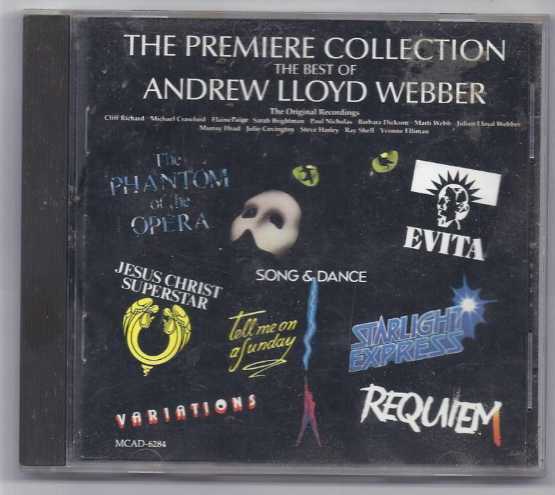 Image 0 of The Premiere Collection The Best Of Andrew Lloyd Webber Music CD