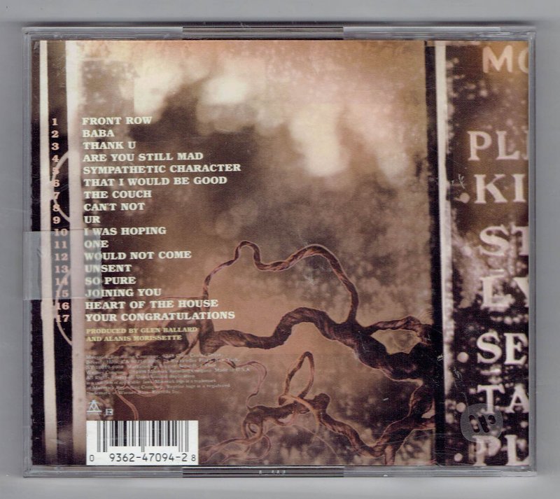 Image 1 of Alanis Morissette Supposed Former Infatuation Junkie Music CD