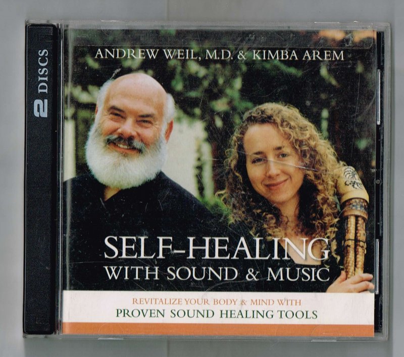 Image 0 of Andrew Weil Kimba Arem Self Healing with Sound and Music 2 disc set Music CD