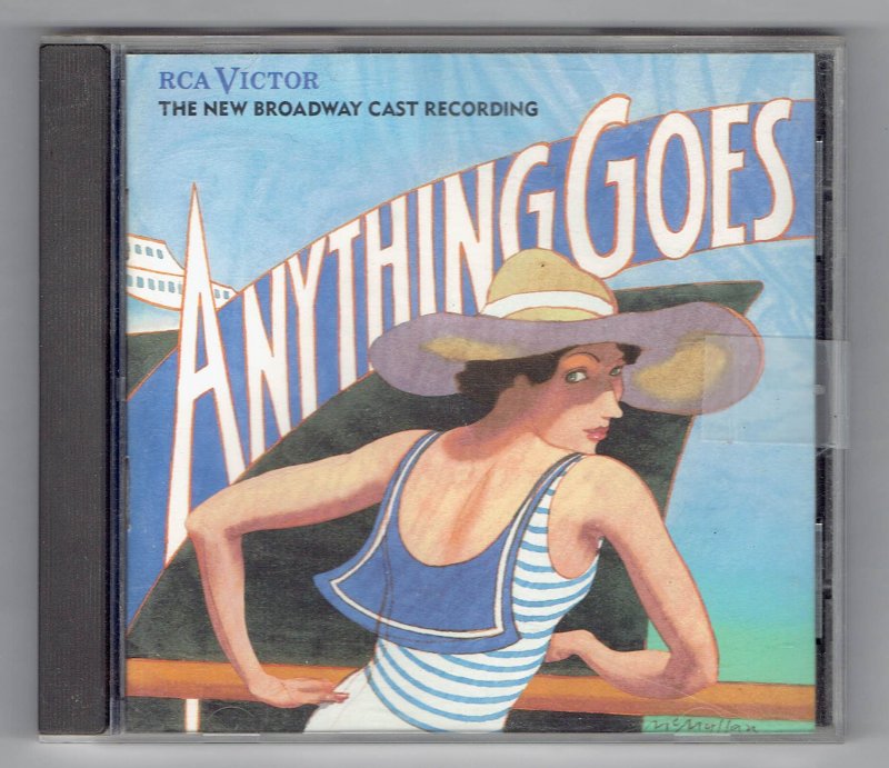 Image 0 of anything Goes Original Broadway cast recording Music CD