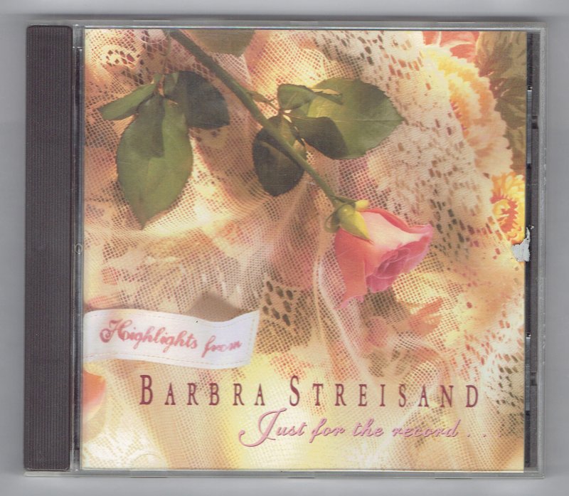 Image 0 of Barbra Streisand Highlights from Just for the record Music CD