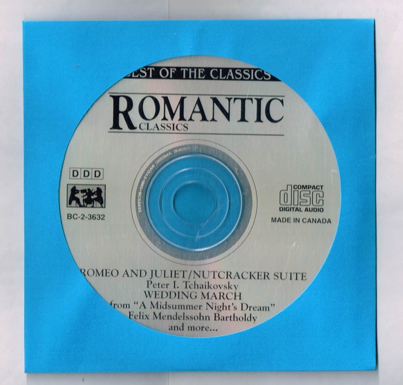 Image 0 of Romantic Classics Music CD Disc Only