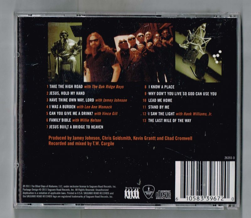 Image 1 of blind boys of Alabama take the high road Music CD