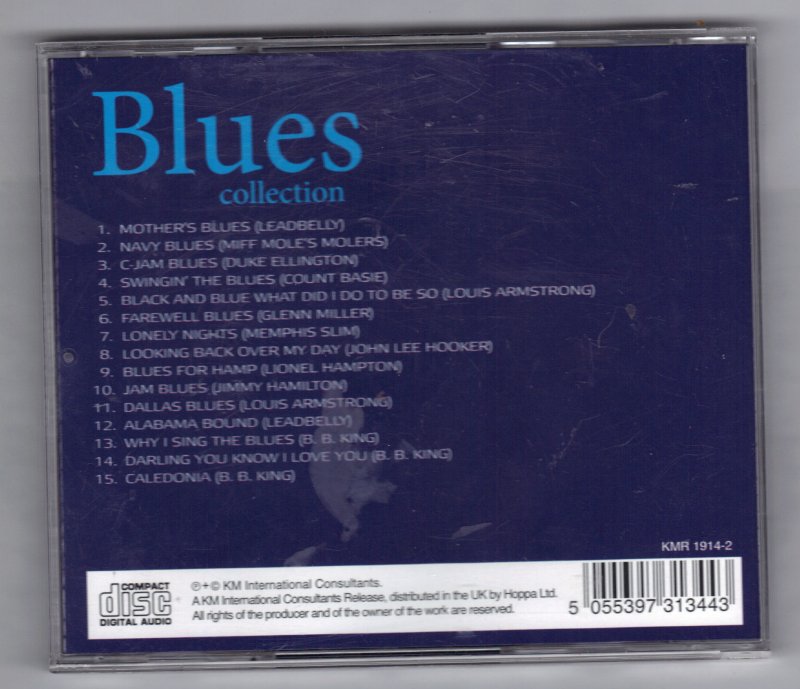 Image 1 of blues collection B B king Duke Ellington Louis Armstrong Music CD