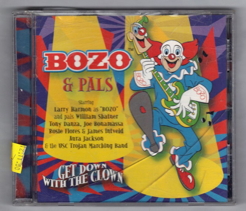 Image 0 of Bozo and Pals Get down with bozo the clown Music CD