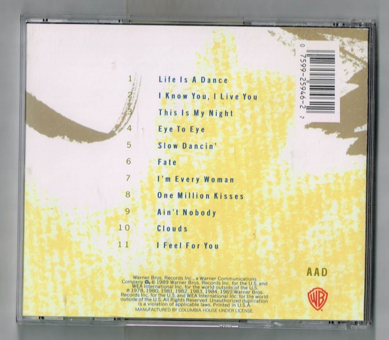 Image 1 of Chaka Khan life is a dance the remix project Music CD