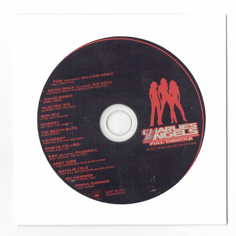 Image 0 of Charlie's Angels Full Throttle Original Motion Picture soundtrack Music CD