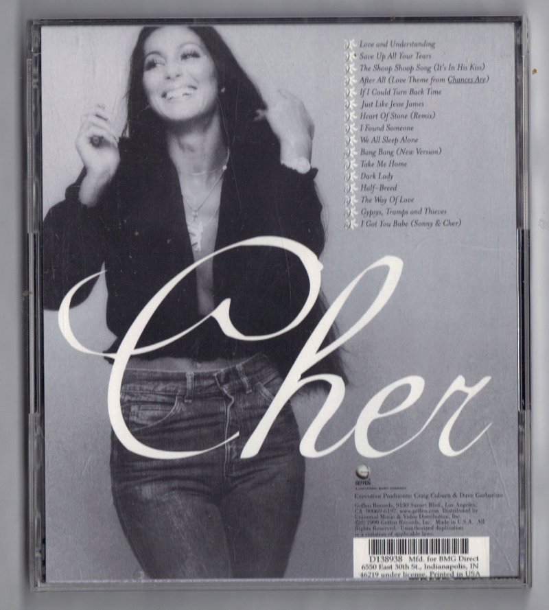 Image 1 of Cher Greatest hits if i can turn back time Music CD