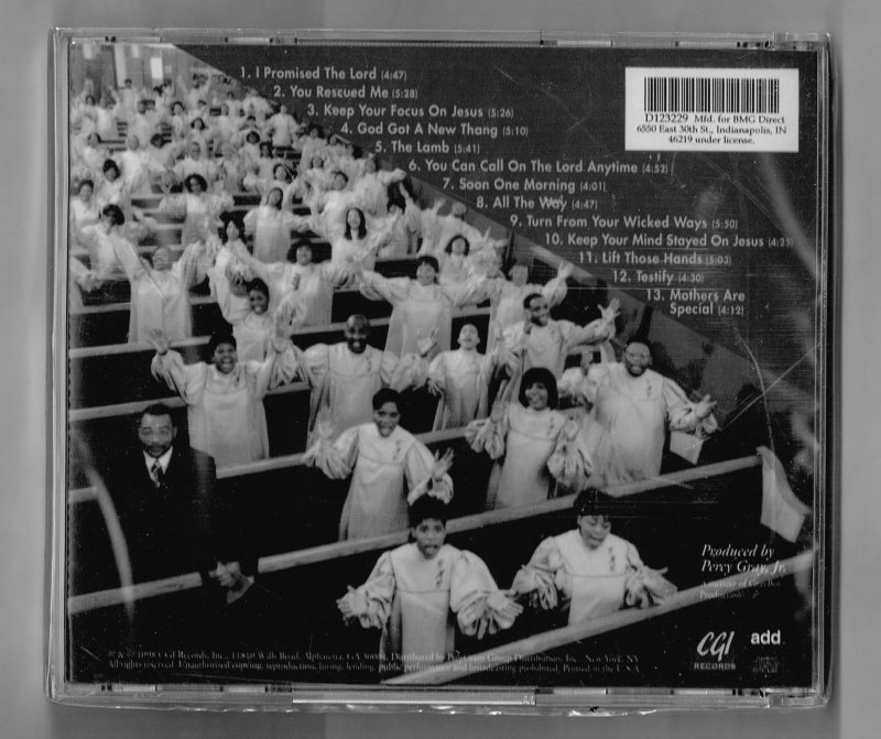 Image 1 of Chicago mass choir keep your mind on Jesus Music CD