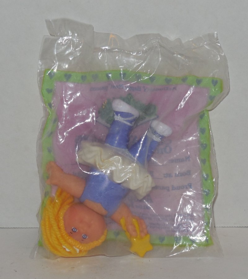 Image 1 of 1992 McDonalds Happy Meal Toy Cabbage Patch Kids Ali Marie Tiny Dancer MIP