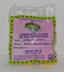 1992 McDonalds Happy Meal Toy Cabbage Patch Kids Ali Marie Tiny Dancer MIP