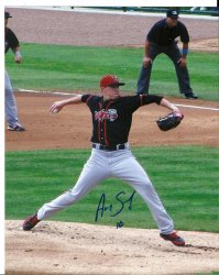 Aaron Sanchez signed autographed 8x10 Photo Blue Jays Top Prospect