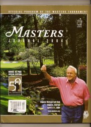 2004 Masters Golf program PGA Augusta GA