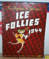 1944 Shipstads Johnson Ice Follies Program Vintage 8th Annual Ice Show Souvenir 