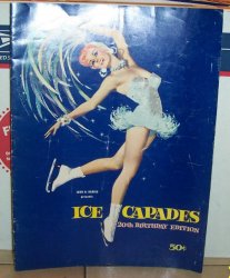 1959 Ice Capades 20th Birthday Edition Program Souvenir Magazine Ephemera