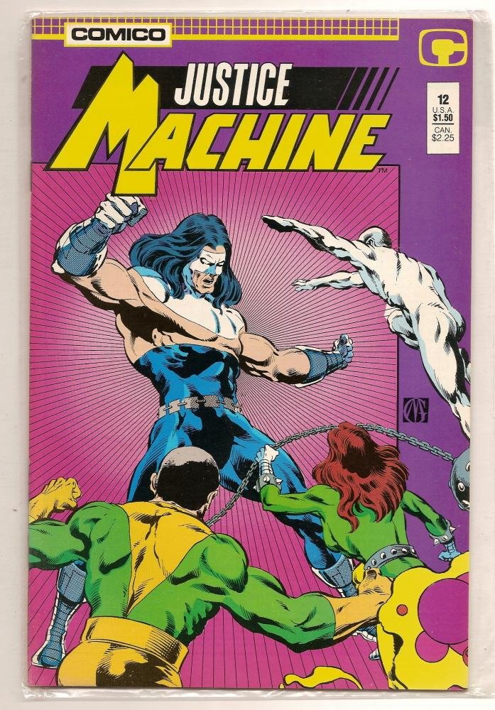 Image 0 of Comico Comics Justice Machine #12 1987