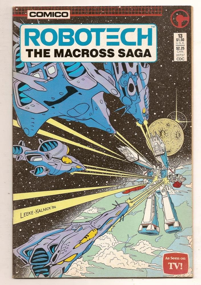 Image 0 of Comico Comics Robotech the Macross Saga #13 1986