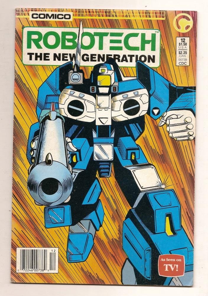 Image 0 of Comico Comics Robotech the New Generation #12