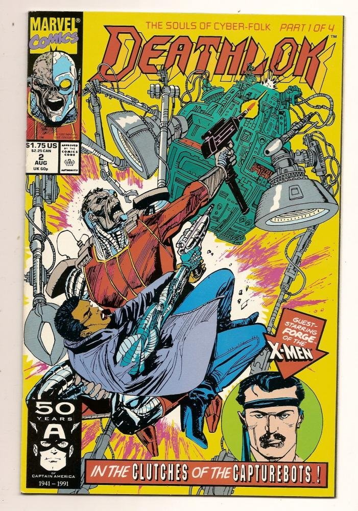 Deathlok #2 - The souls of Cyber-Folk Part #1 of 4 Aug 1991