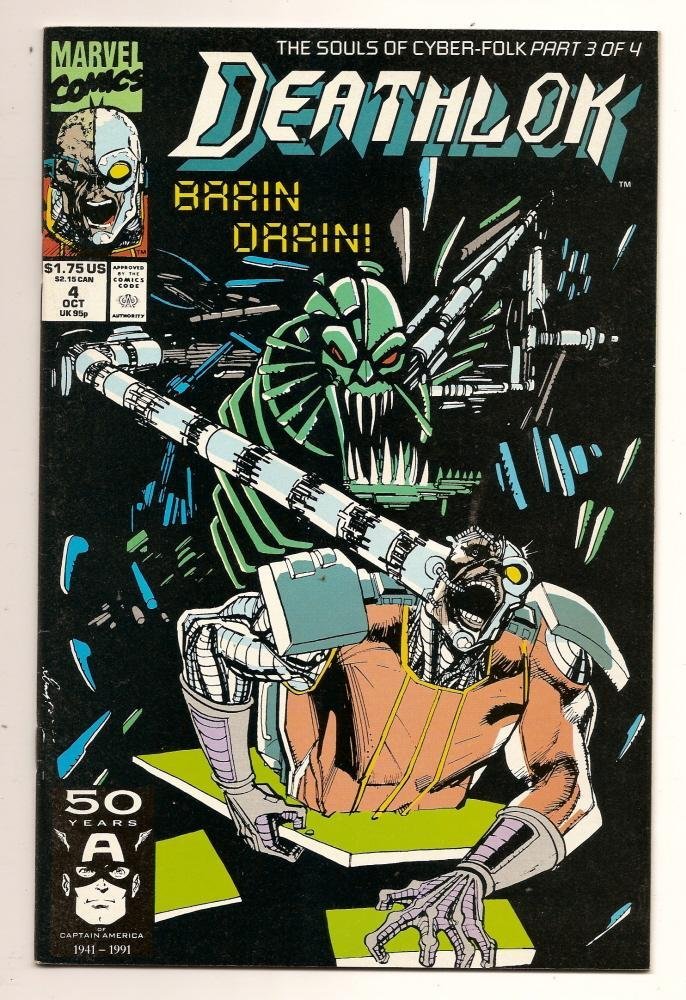 Deathlok #4 - The souls of Cyber-Folk Part #3 of 4 Oct 1991