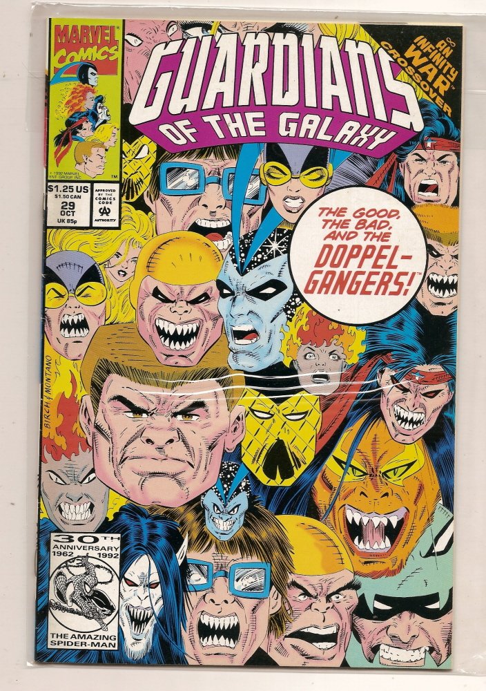Guardians of the Galaxy # 29 comic book Marvel October 1992
