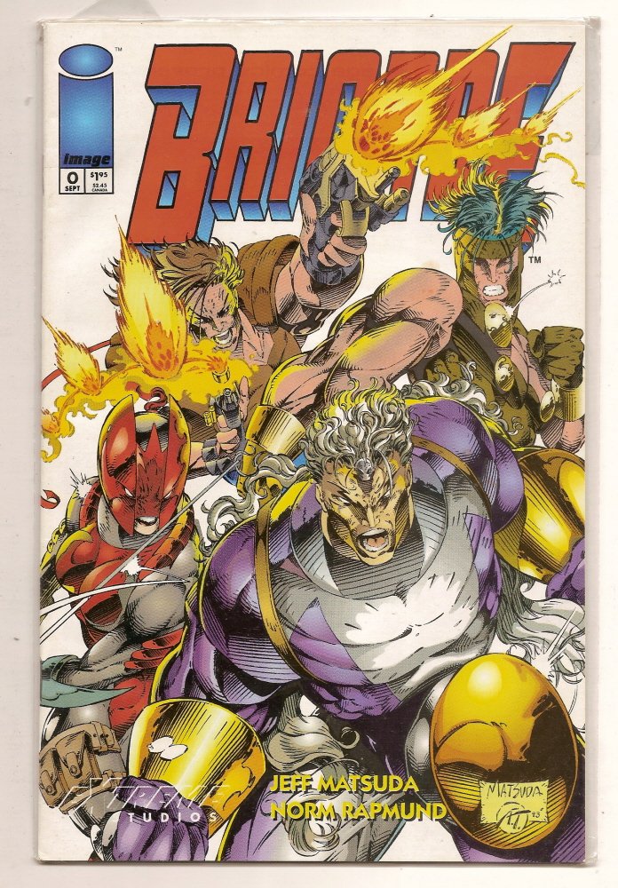 Brigade #0 Sept 1993 Image Comics