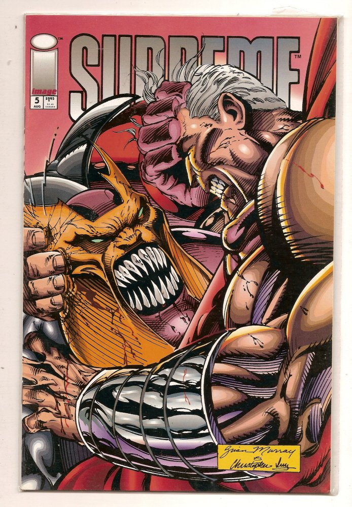 Supreme #5 Aug 1993 Image Comics