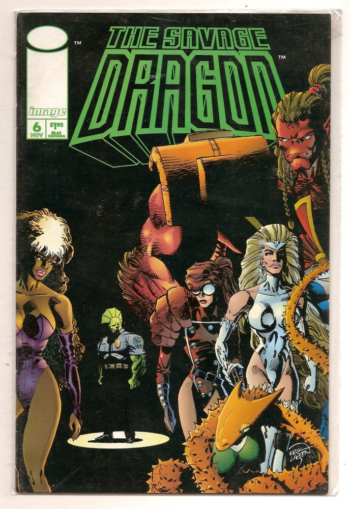 THE SAVAGE DRAGON #6 Nov 1993 Image Comics