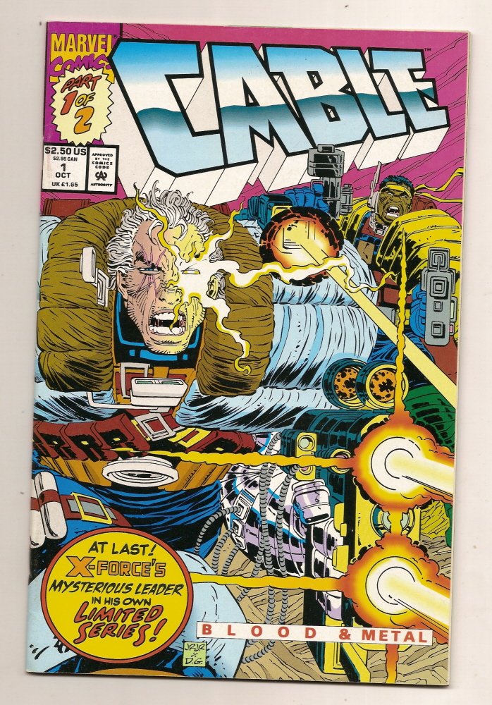 Image 0 of Cable Blood & Metal - Part 1 1992 Marvel Comics