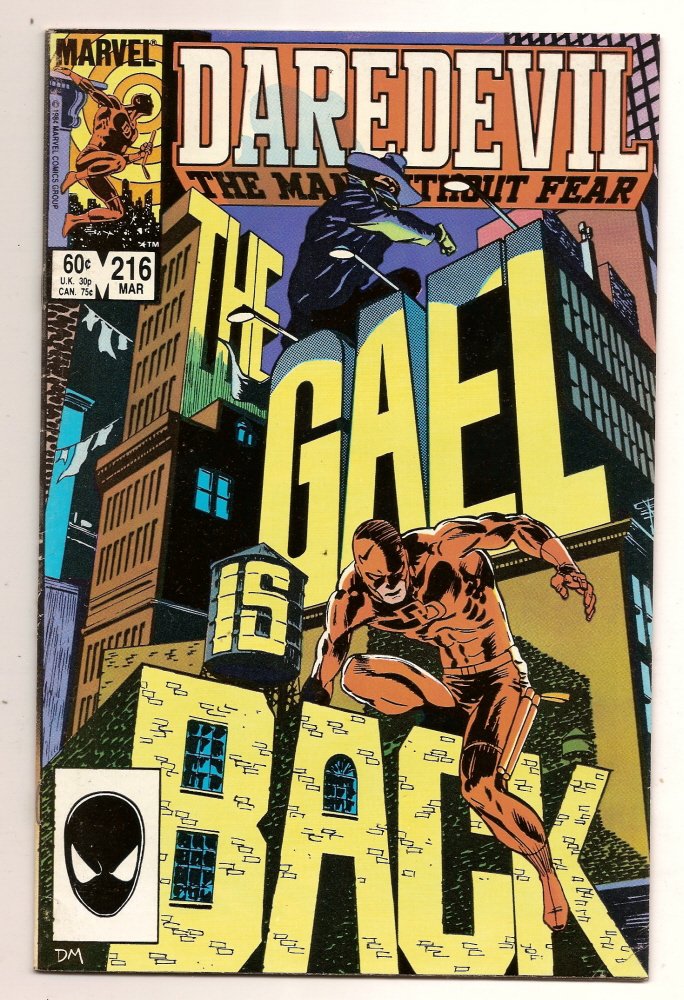Image 0 of Daredevil #216 March 1984 Marvel Comics