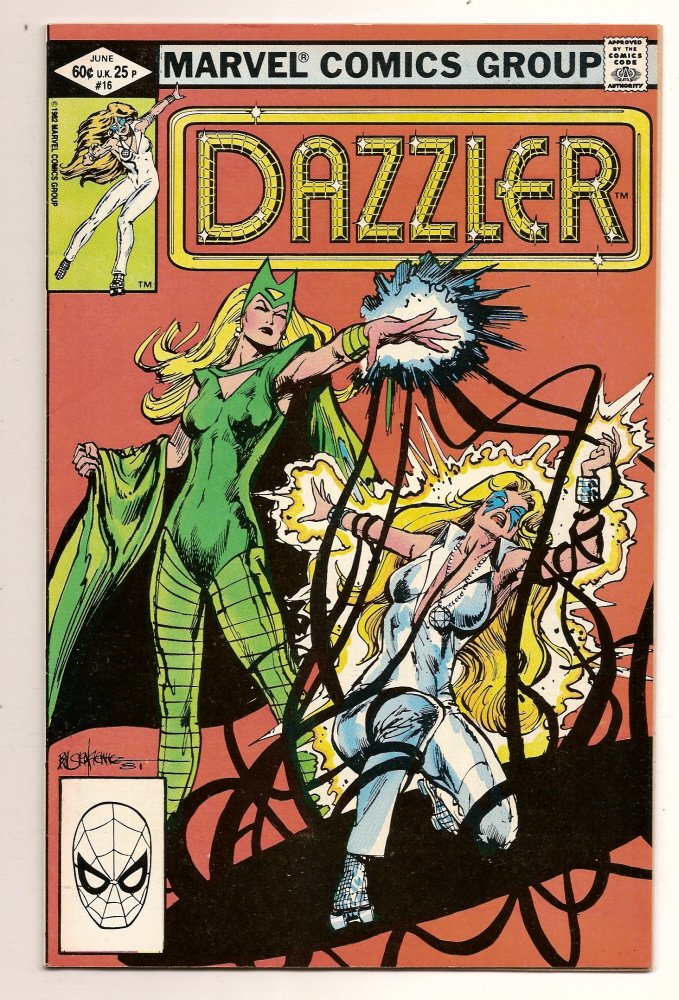 DAZZLER #16 June 1982 Marvel Comics