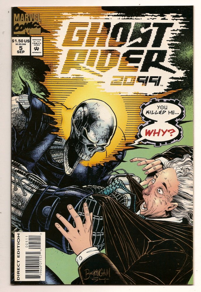 GHOST RIDER 2099 #5 Sept 1994 Marvel Comics